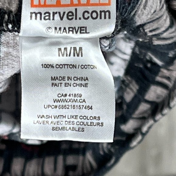 Deadpool Marvel Medium Pyjama Pants - Picture 4 of 5